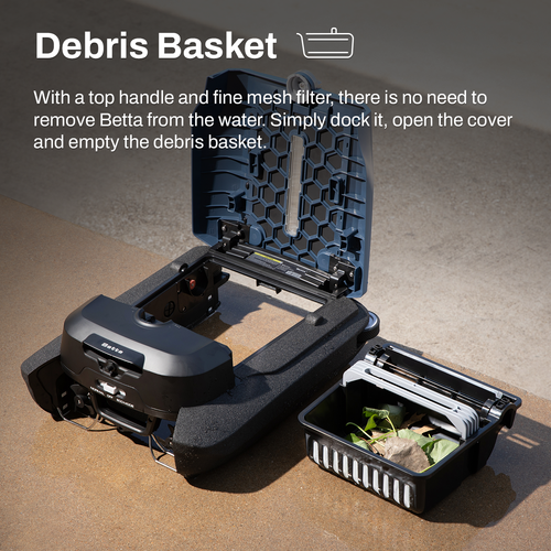 Betta Flex - Solar-Powered Robotic Pool Skimmer (Used)