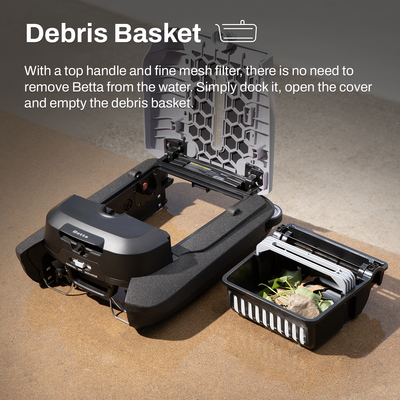 Betta Flex - Solar-Powered Robotic Pool Skimmer (Used)