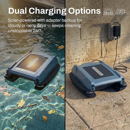 Betta Neo - Intelligent Solar-Powered Robotic Pool Skimmer with App Control