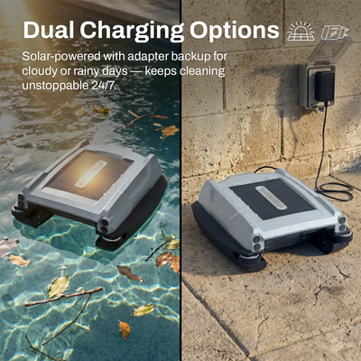 Betta Neo - Intelligent Solar-Powered Robotic Pool Skimmer with App Control
