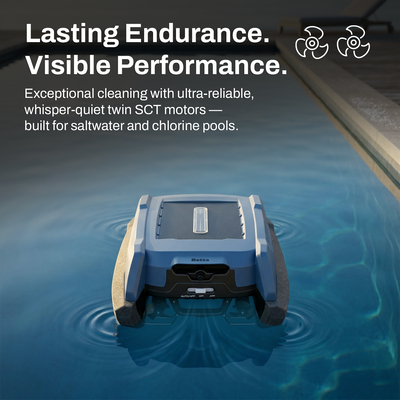 Betta Neo - Intelligent Solar-Powered Robotic Pool Skimmer with App Control