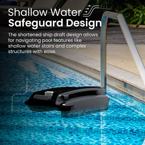 Betta SE Plus - Solar-Powered Robotic Pool Skimmer