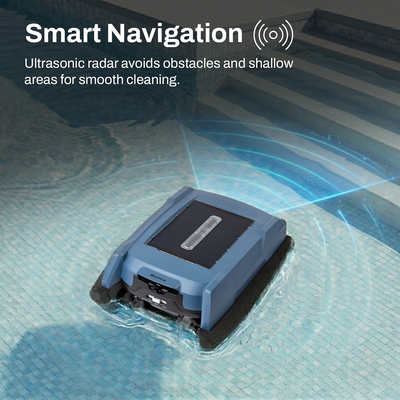 Betta Neo - Intelligent Solar-Powered Robotic Pool Skimmer with App Control