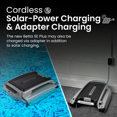 Betta SE Plus - Solar-Powered Robotic Pool Skimmer (Used)