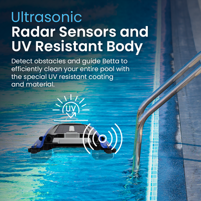 Betta SE - Solar-Powered Robotic Pool Skimmer (Used)
