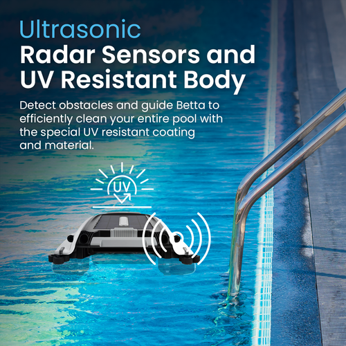 Betta SE - Solar-Powered Robotic Pool Skimmer (Used)