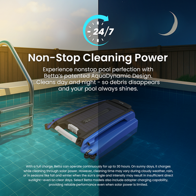 Betta SE - Solar-Powered Robotic Pool Skimmer (Used)